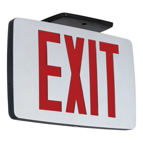 LED Die-Cast Exit Sign, CCEDR, Compass, Mfr#: CCEDR